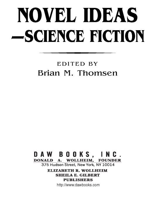 Novel Ideas-Science Fiction