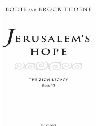 Jerusalem's Hope