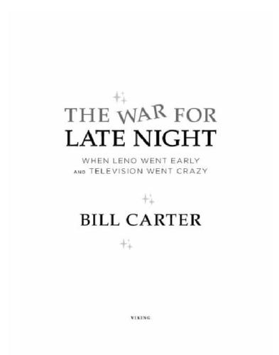 The War for Late Night