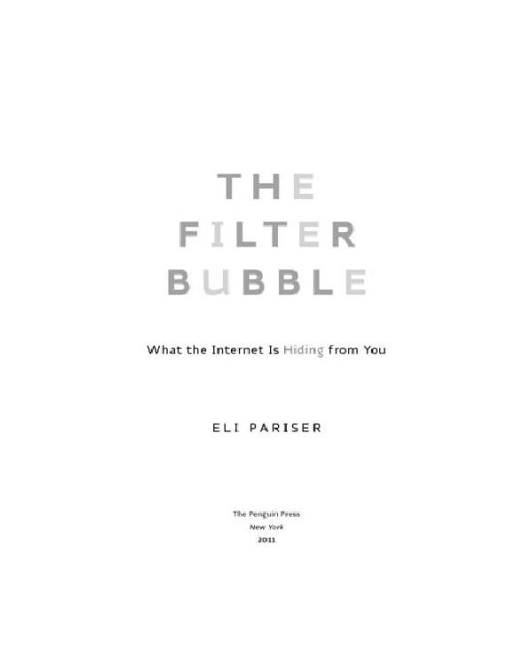 The Filter Bubble