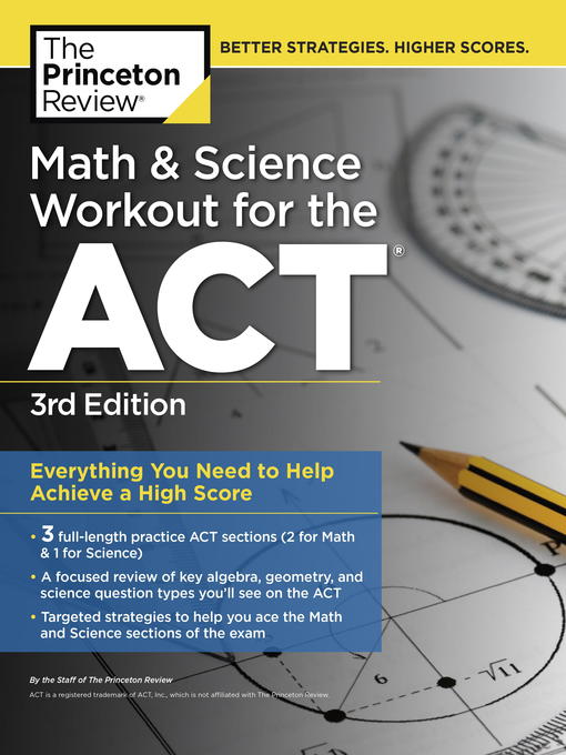 Math and Science Workout for the ACT