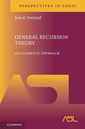 General Recursion Theory