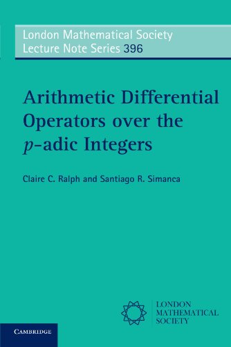 Arithmetic Differential Operators Over the P-Adic Integers