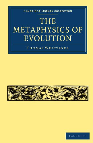 The Metaphysics of Evolution