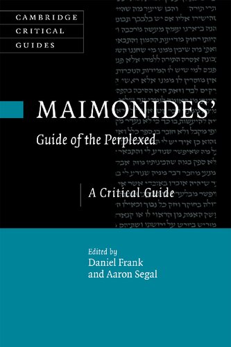 Maimonides' Guide of the Perplexed