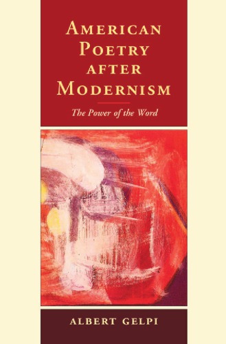 American Poetry After Modernism