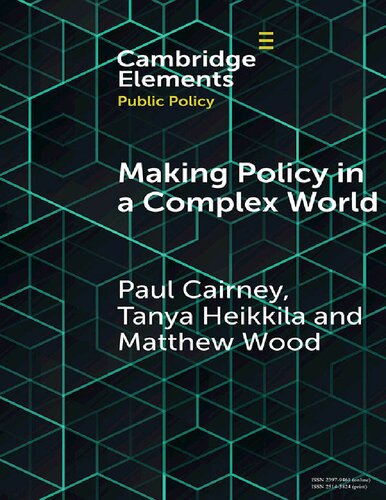 Making Policy in a Complex World