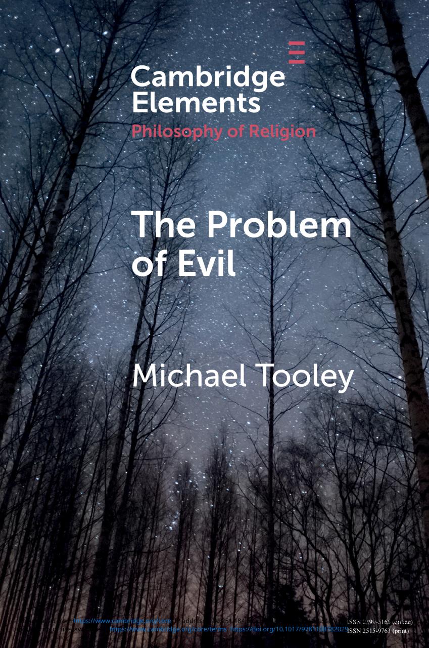 The Problem of Evil