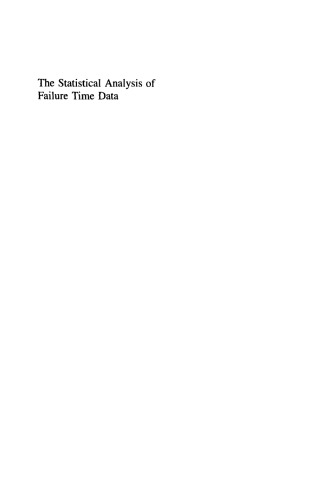 The statistical analysis of failure time data