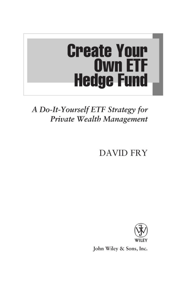 Create Your Own ETF Hedge Fund