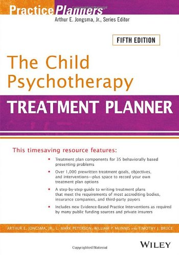 The Child Psychotherapy Treatment Planner