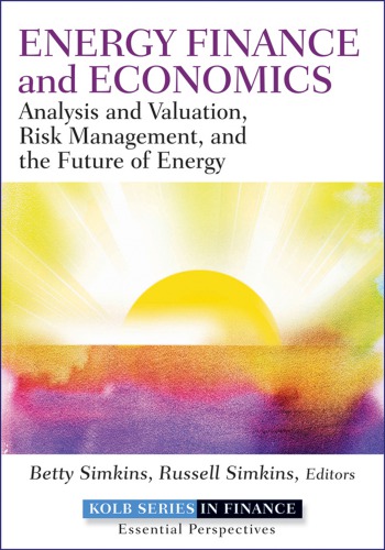 Energy Finance and Economics
