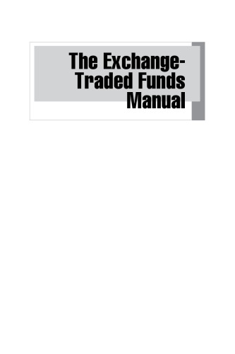 The exchange-traded funds manual