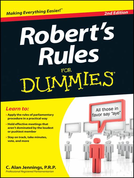 Robert's Rules For Dummies