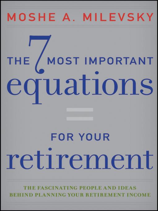 The 7 Most Important Equations for Your Retirement