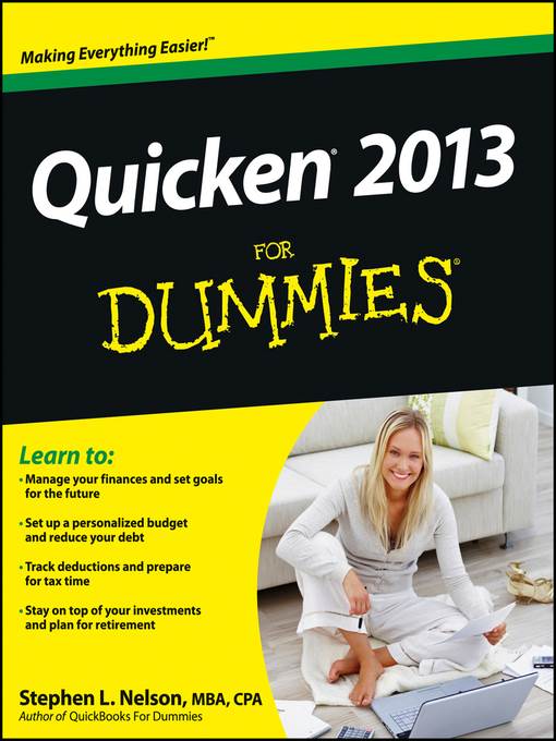 Quicken 2013 For Dummies