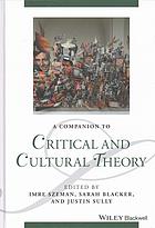 A Companion to Critical and Cultural Theory