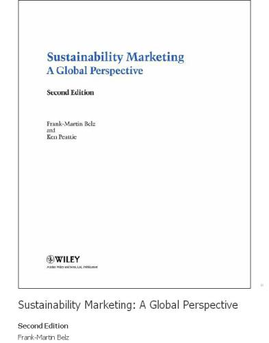 Sustainability marketing : a global perspective