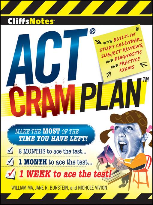 CliffsNotes ACT Cram Plan