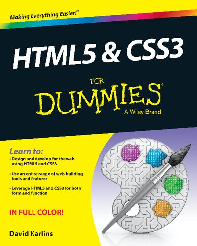Html5 &amp; Css3 for Dummies