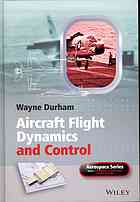 Aircraft Flight Dynamics and Control