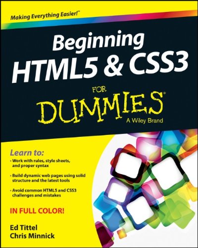 Beginning HTML5 and CSS3 for Dummies