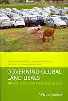 Governing Global Land Deals