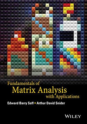 Fundamentals of Matrix Analysis with Applications