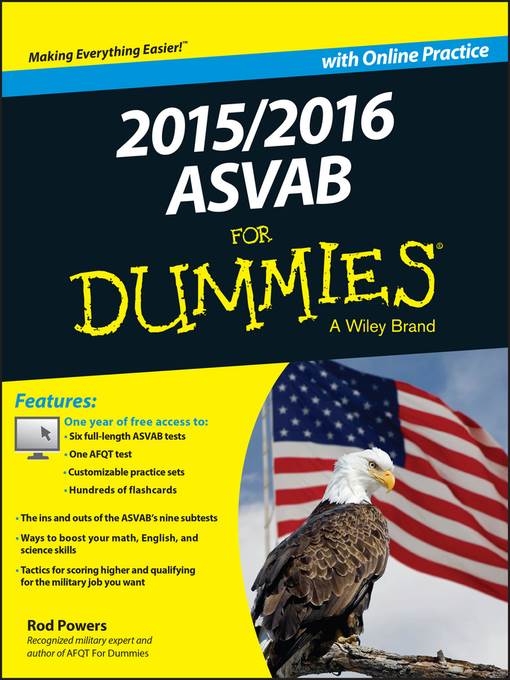 2015 / 2016 ASVAB For Dummies with Online Practice