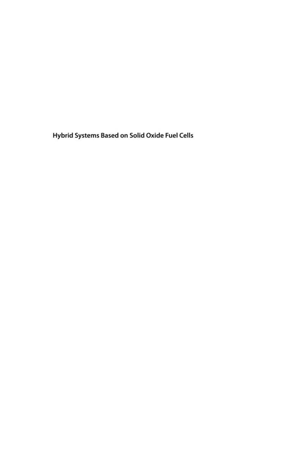 Hybrid Systems Based on Solid Oxide Fuel Cells