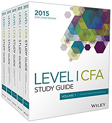 Wiley Study Guide for 2015 Level I Cfa Exam