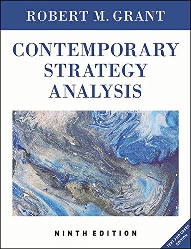 Contemporary Strategy Analysis