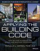 Applying the building code during design : step-by-step process