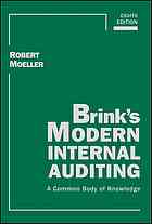 Brink's modern internal auditing : a common body of knowledge