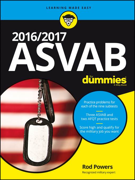 2016/2017 ASVAB for Dummies