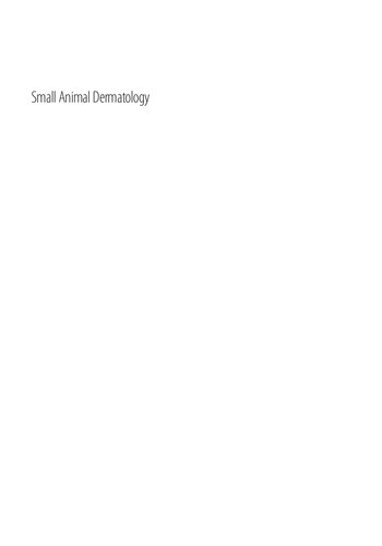 Small Animal Dermatology
