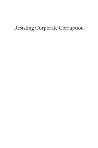 Resisting Corporate Corruption