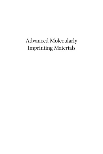 Advanced Molecularly Imprinting Materials