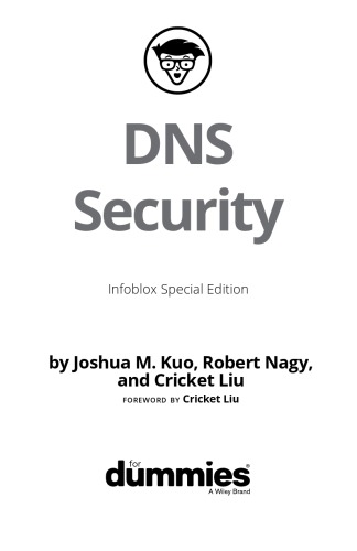 DNS Security For Dummies®, Infoblox Special Edition