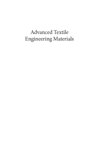 Advanced Textile Engineering Materials