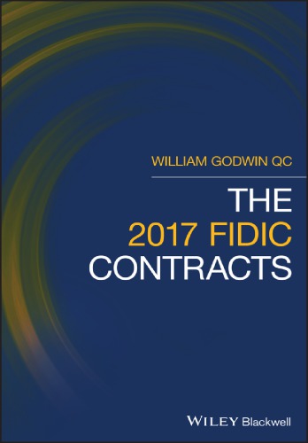 The 2017 FIDIC contracts