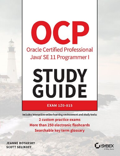 Ocp Oracle Certified Professional Java Se 11 Programmer I Study Guide