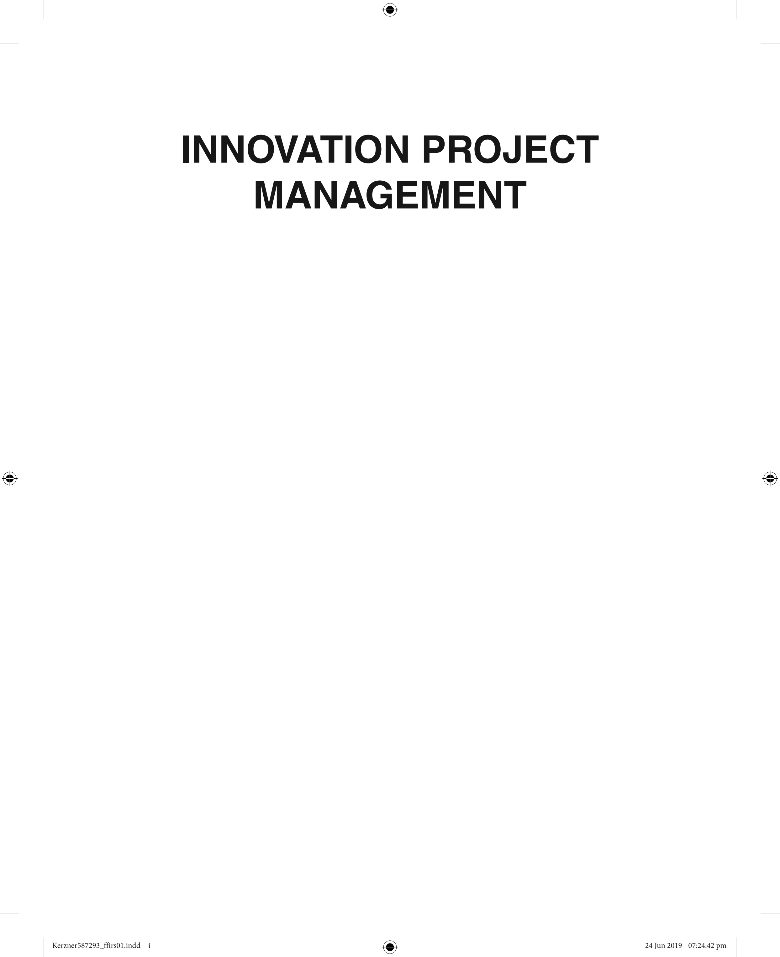 Innovation Project Management