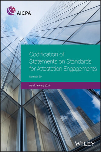 Codification of Statements on Standards for Attestation Engagements. Number 20 : as of January 2020.