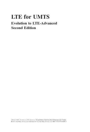 LTE for UMTS : evolution to LTE-advanced, second edition