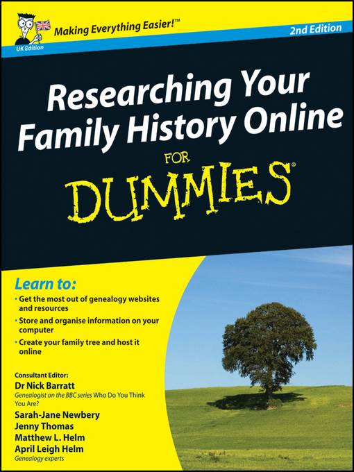 Researching Your Family History Online For Dummies