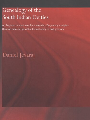 Genealogy of the South Indian Deities