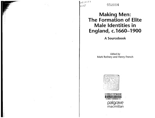 Making Men : a Sourcebook.