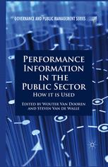 Performance information in the public sector : how it is used