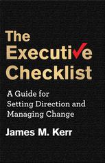 Featured Book Review: The Executive Checklist: A Guide for Setting Direction and Managing Change